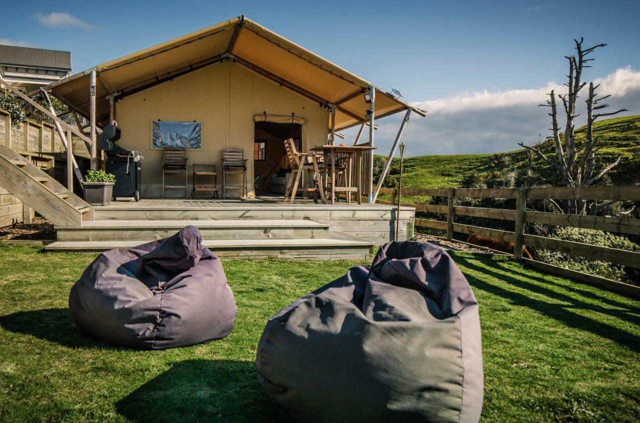 Country Retreat Glamping Otel New Plymouth Dış mekan fotoğraf