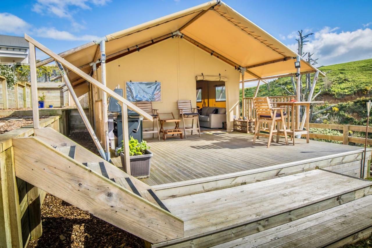 Country Retreat Glamping Otel New Plymouth Dış mekan fotoğraf